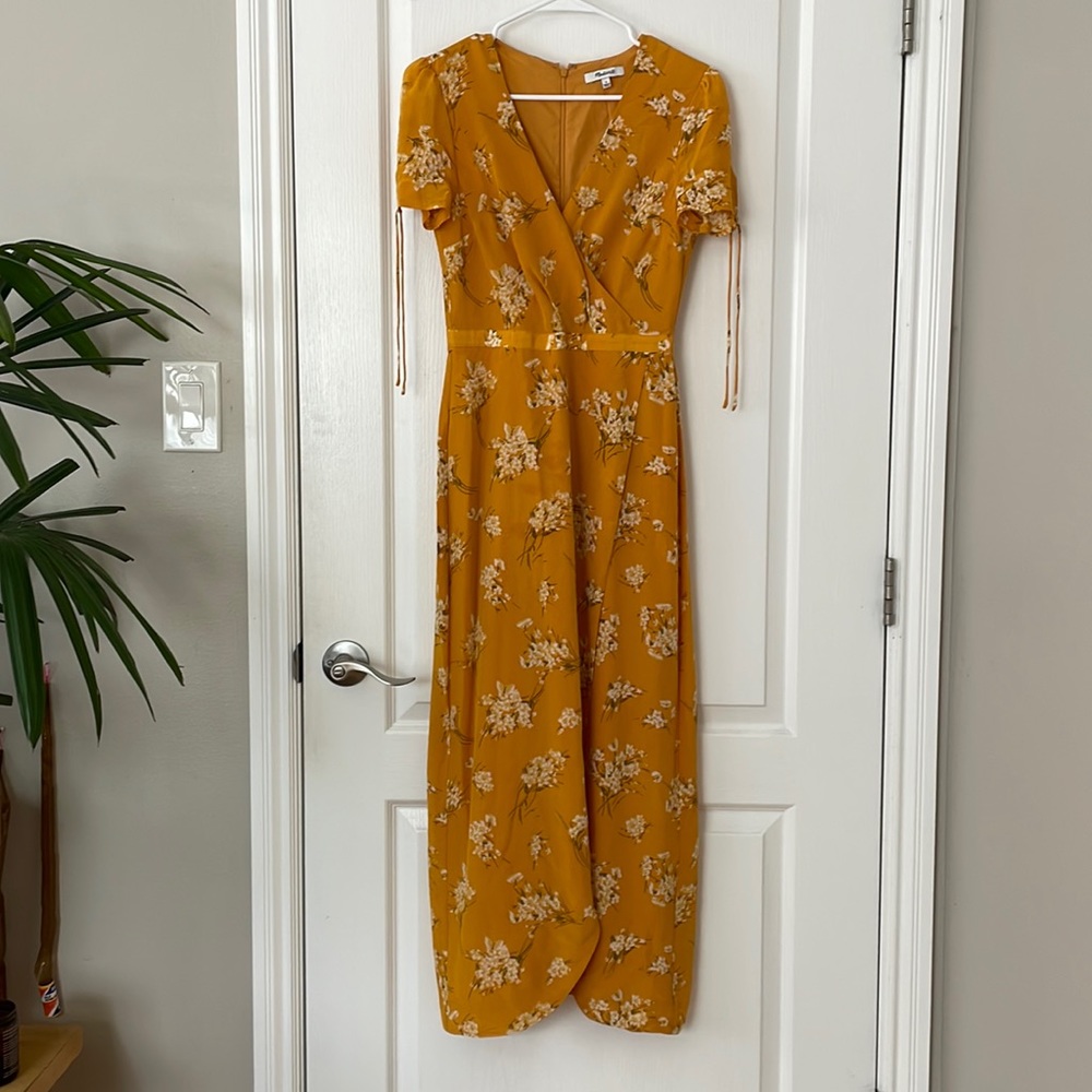 Madewell 100% silk summer dress